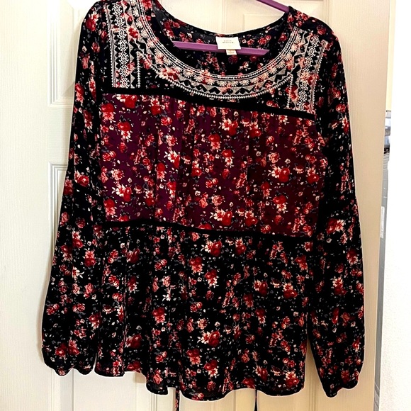 CUTE TOP BY KNOX ROSE EUC LARGE - Picture 7 of 9